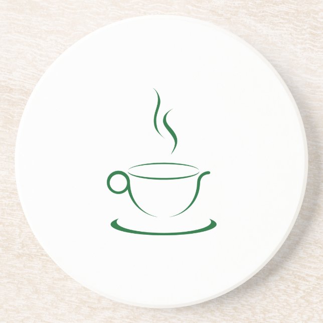 Stylised Coffee Mug Coasters (Front)
