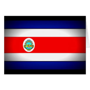 Stylised Costa Rica Flag