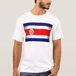 Stylised Costa Rica Flag T-Shirt