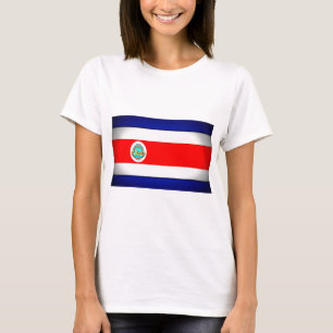 Stylised Costa Rica Flag T-Shirt