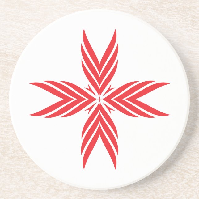 Stylised Cross Coasters (Front)