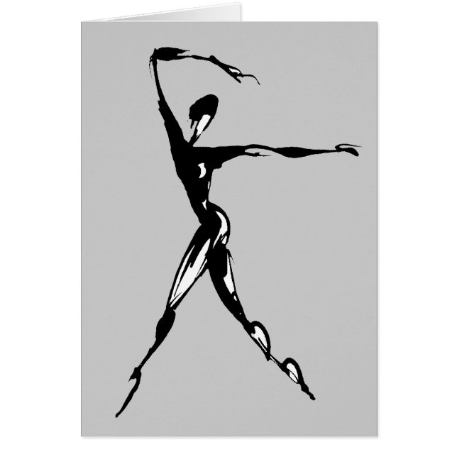 stylised dancing design (Front)