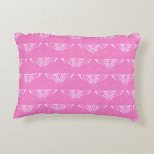 Stylised Deco butterfly - orchid pink Decorative Cushion