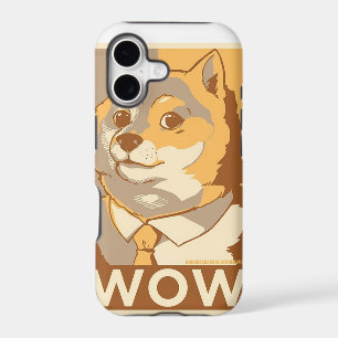Stylised Doge WOW phone case