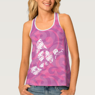 Stylised Dove of Peace Tank Top