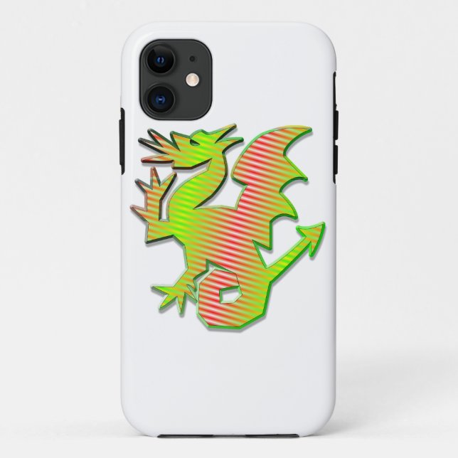 Stylised Dragon Case-Mate iPhone Case (Back)