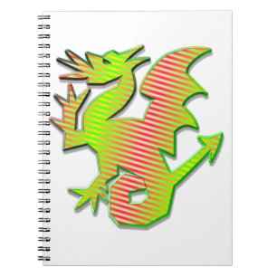 Stylised Dragon Notebook