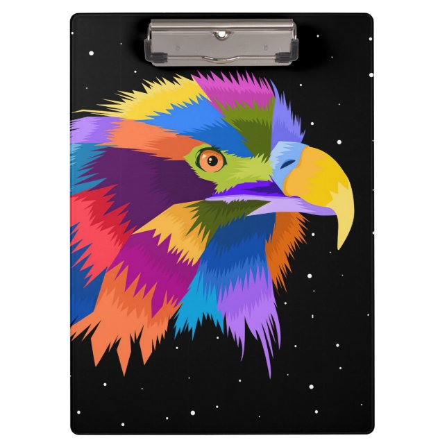 Stylised Eagle Pop Clipboard (Front)