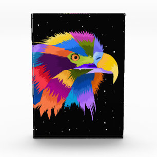 Stylised Eagle Pop Photo Block