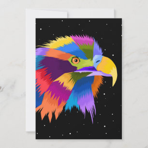 Stylised Eagle Pop Save The Date