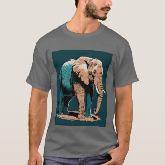 Stylised Elephant T-Shirt