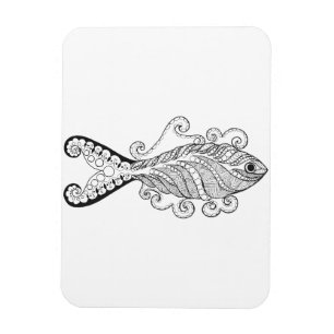 Stylised Fish Magnet