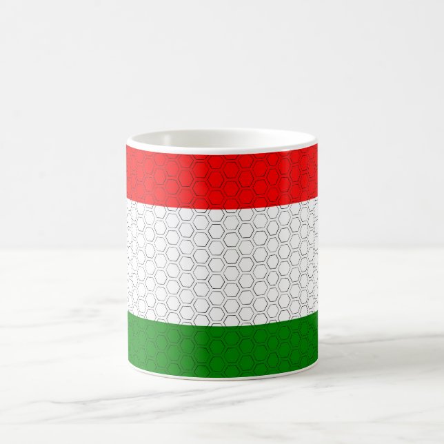 Stylised Flag of Hungary  Coffee Mug (Center)