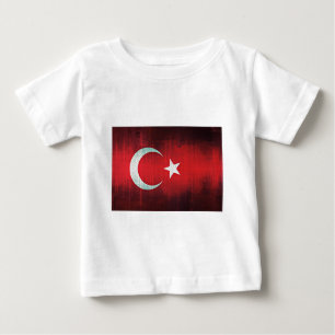 Stylised Flag of Turkey Baby T-Shirt