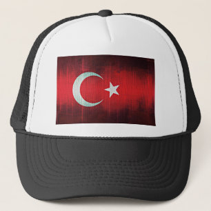 Stylised Flag of Turkey Trucker Hat