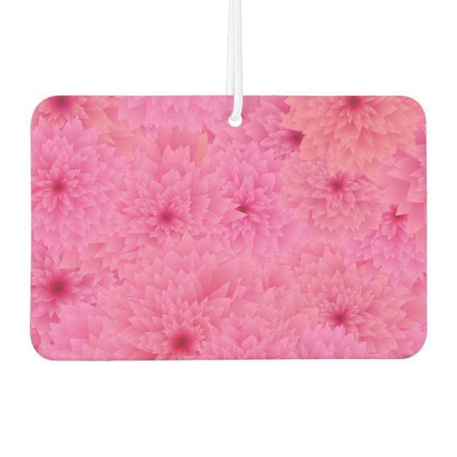 Stylised Floral Air Freshener with Rose Fragrance (Front)