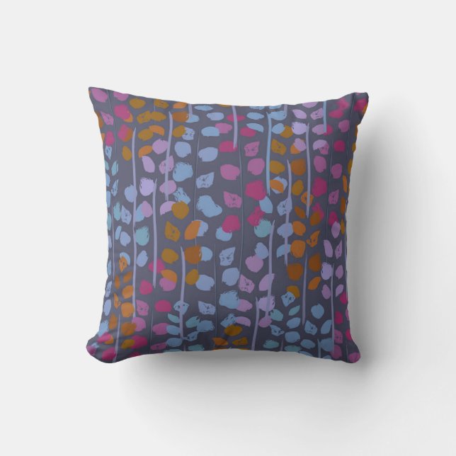 Stylised floral seamless pattern. Vintage imitatio Cushion (Front)