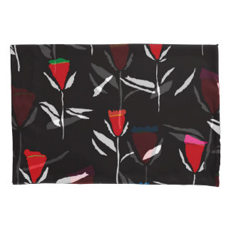 Stylised Flowers: Vintage Pattern Elegance Pillowcase
