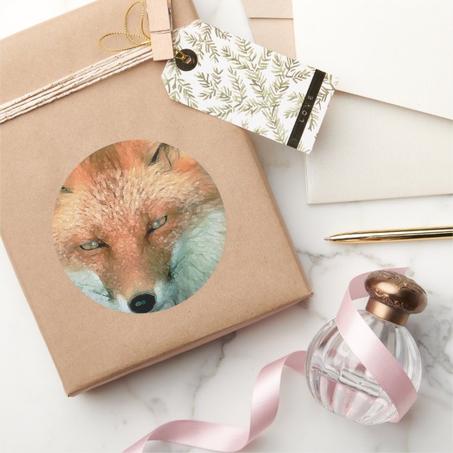 Stylised Fox Stickers (Gifting)