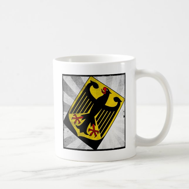 Stylised Germany COA Coffee Mug (Right)
