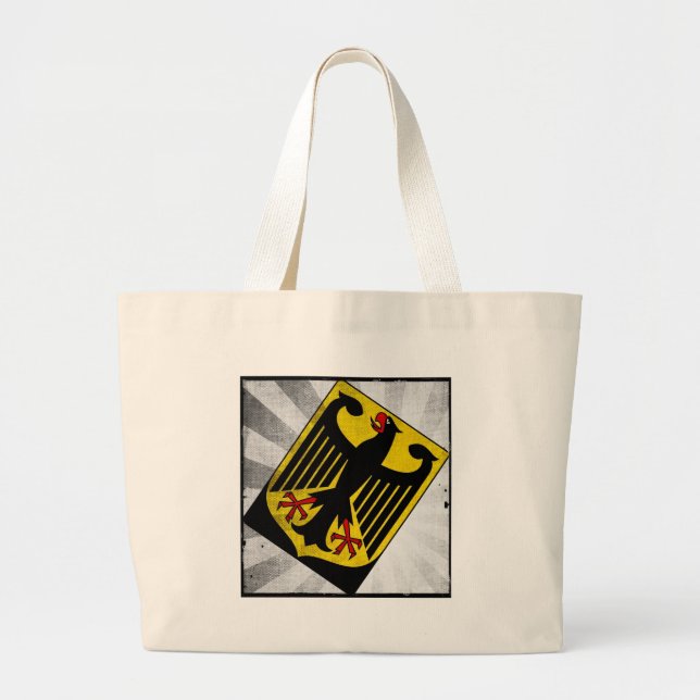 Stylised Germany COA Large Tote Bag (Front)