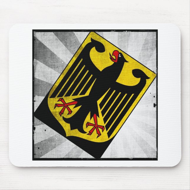 Stylised Germany COA Mouse Mat (Front)