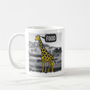 Stylised giraffe  coffee mug
