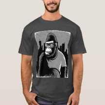 Stylised gorilla 