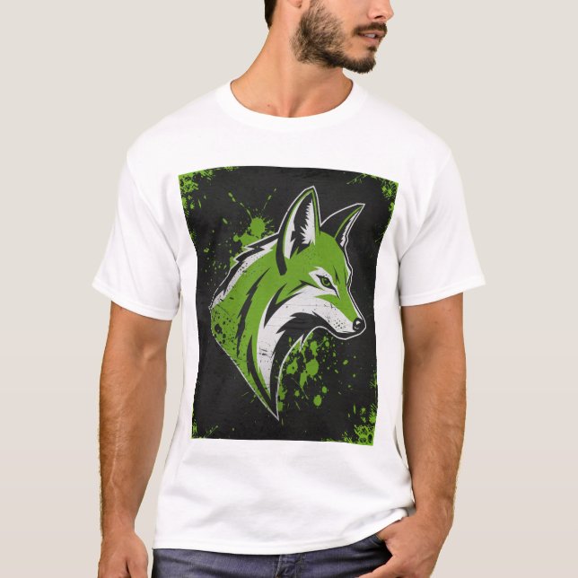 Stylised jackal T-Shirt (Front)
