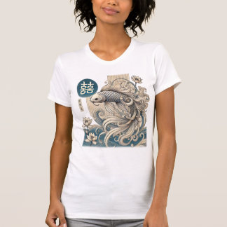 Stylised Koi Fish T-Shirt