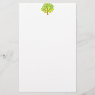 Stylised Lemon Tree Stationery