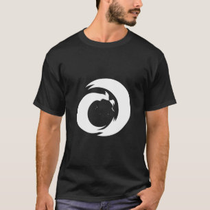 Stylised Letter "A" Monogram Modern Art T-Shirt