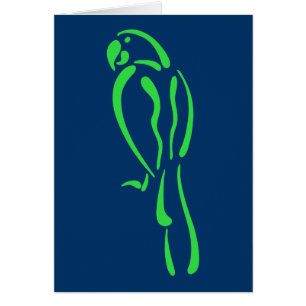 Stylised Macaw