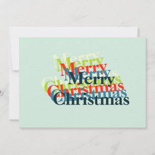 Stylised Merry Christmas Photo Template