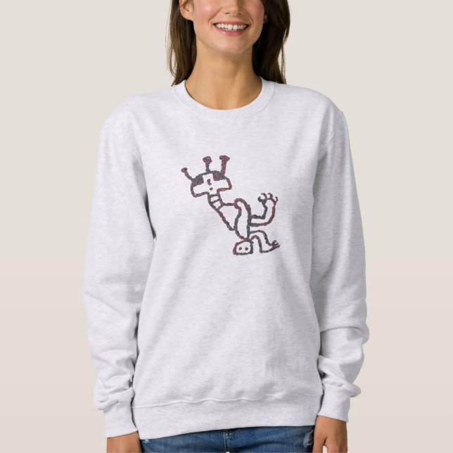 Stylised Mythical Figure Sweatshirt (Front)