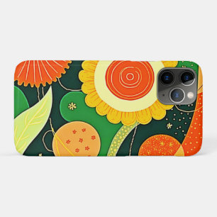 Stylised Nature Pattern iPhone 11 Pro Case