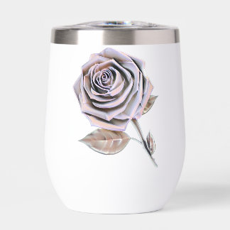 Stylised Oversized Rose - Rose Gold