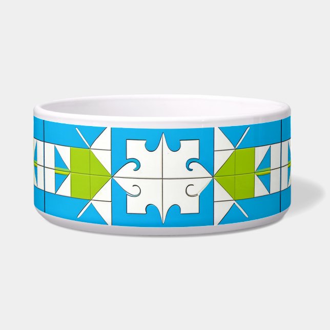 Stylised Puzzle Piece Pattern (Front)