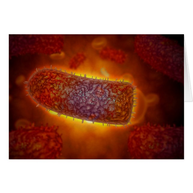 Stylised Rabies Virus Particles 2 (Front Horizontal)