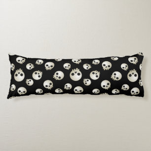 Stylised Skulls Body Cushion