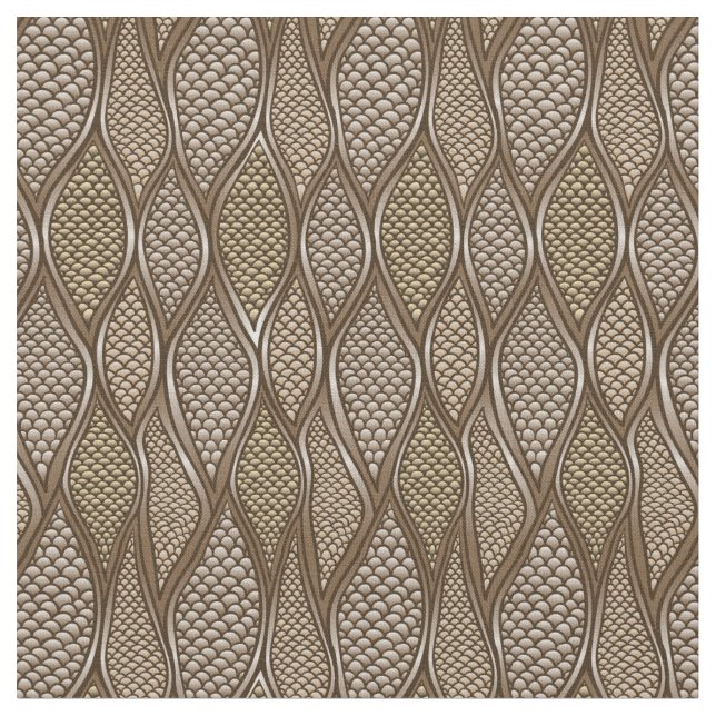Stylised snake skin fabric (Close Up)