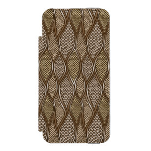 Stylised snake skin incipio watson™ iPhone 5 wallet case