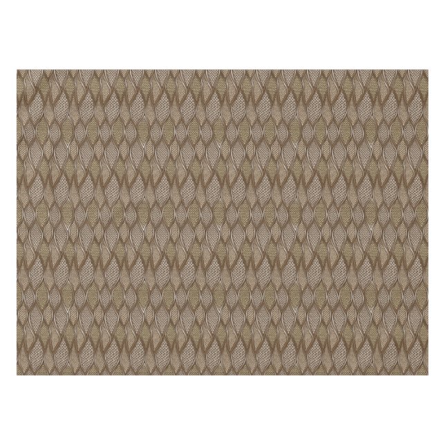 Stylised snake skin tablecloth (Front (Horizontal))