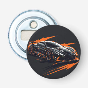 Stylised Sports Car Bottle Opener