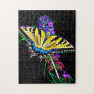 Stylised Swallowtail Butterfly jigsaw puzzle