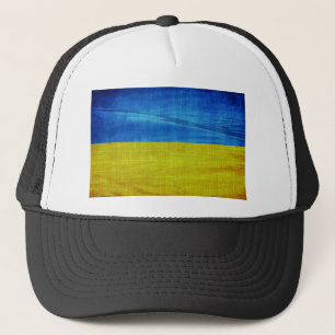 Stylised Ukraine Flag Trucker Hat