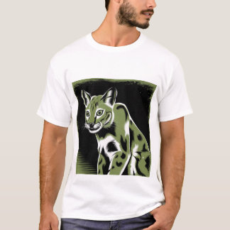Stylised wildcat T-Shirt