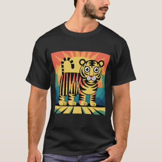 Stylised wildlife T-shirt
