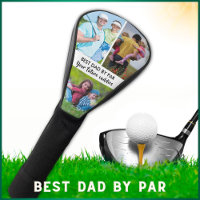 Stylish 3 Photo Best Dad By Par 
