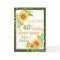 Stylish 40th Wedding Anniversary Floral Sunflower 